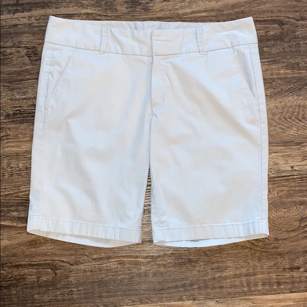 J Crew Factory Sz 10 Frankie Shorts Heather Blue